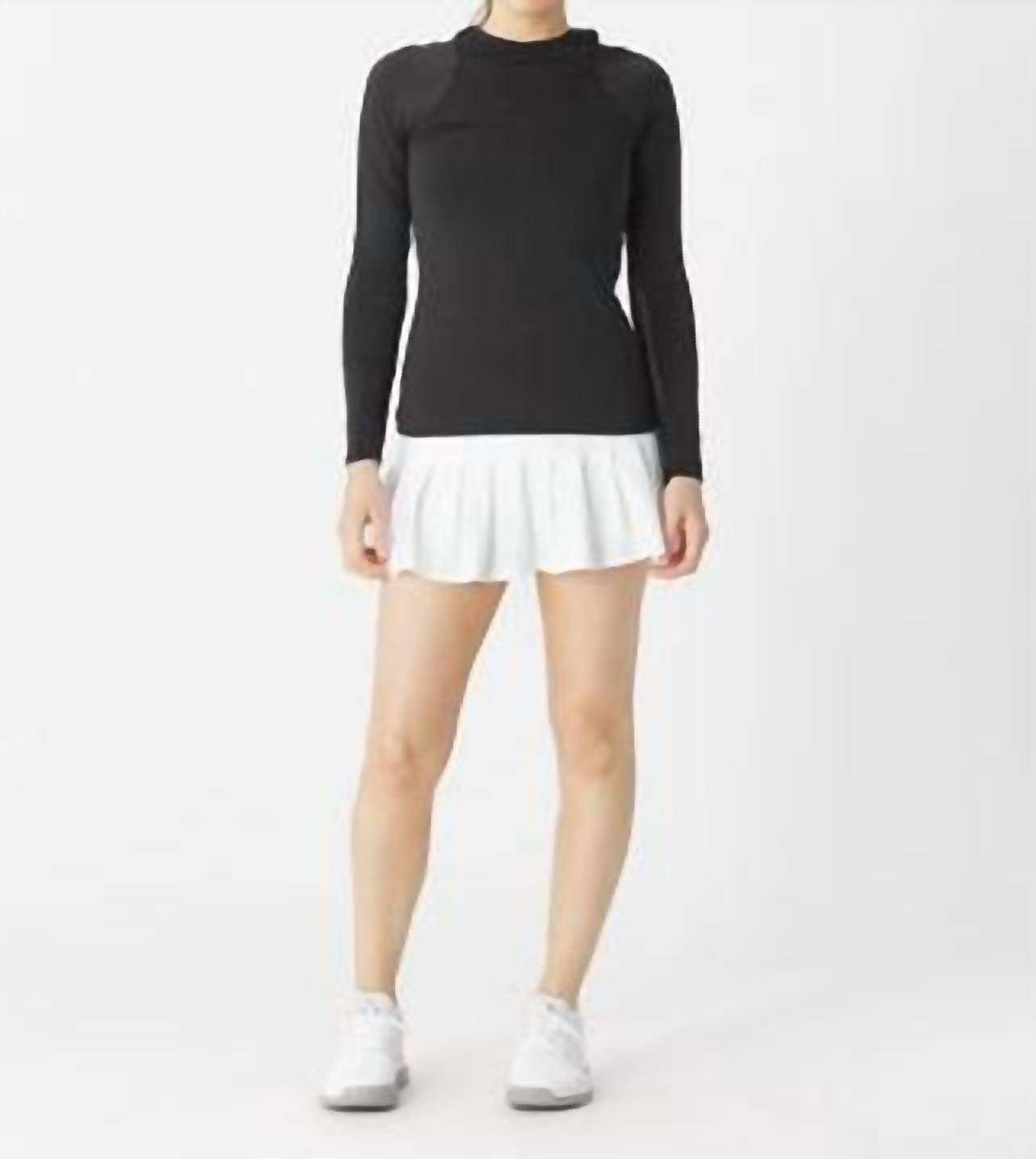 Lucky In Love - Women's Core Long Retro Pleated Skirt