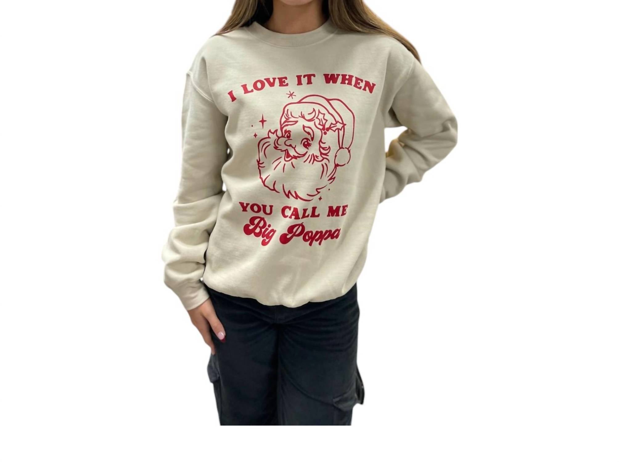 Mugsby - Big Poppa Santa Sweatshirt
