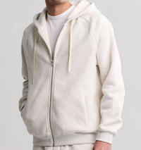 Barefoot Dreams - Men's Fleece Zip up Hoodie