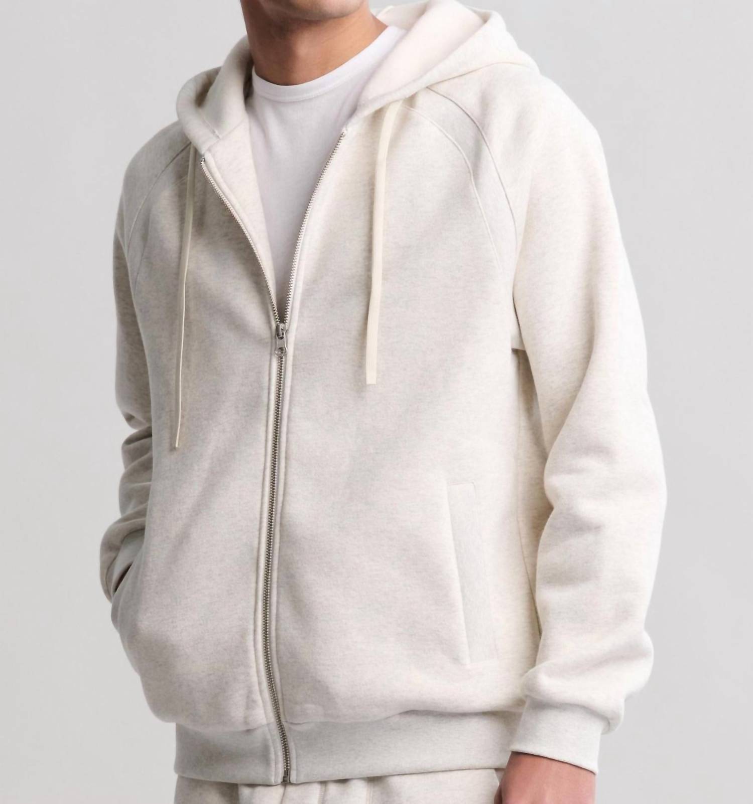 Barefoot Dreams - Men's Fleece Zip up Hoodie