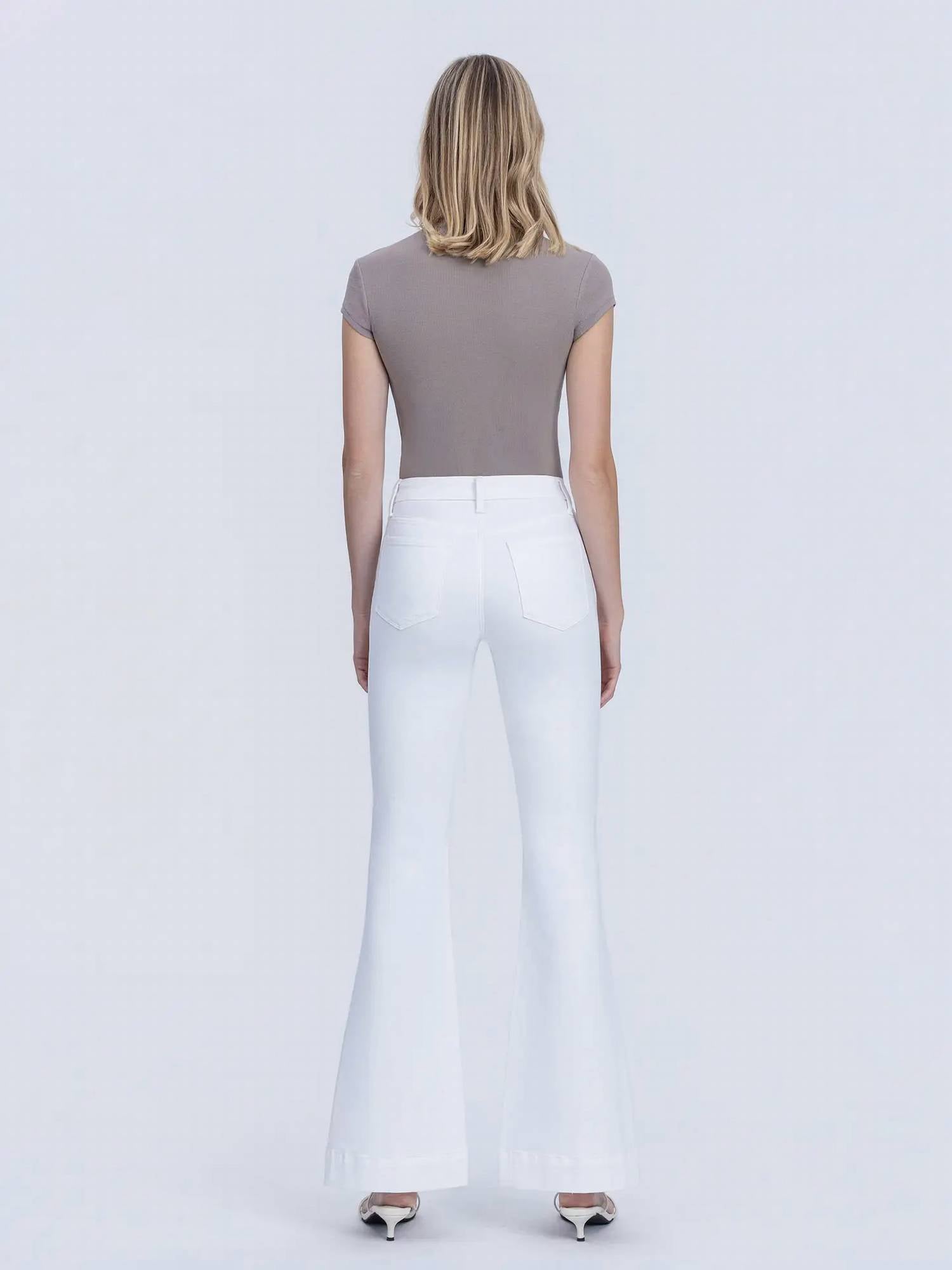Vervet By Flying Monkey - Tummy Control Mid Rise Flare Jeans
