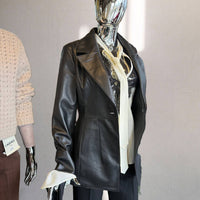 Jakett - Women's Leather Isabella Blazer