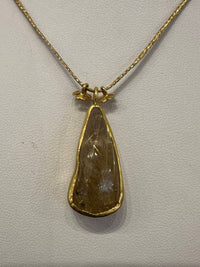 Pippa Small Jewellery - 18k Colette Set Pendant With Tiny Flower Charms On Cord