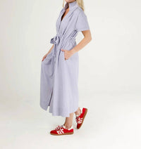 Holly Shae Design - Bria Seersucker Maxi Dress