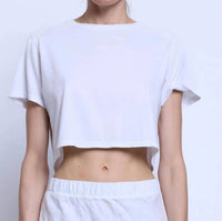 Betro Simone - Dani Crop Linen Tee