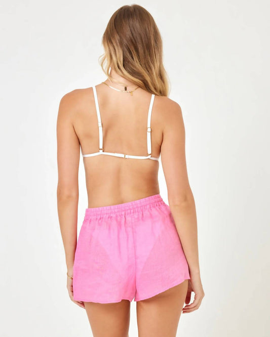 L*Space - Rio Linen Pull-on Short