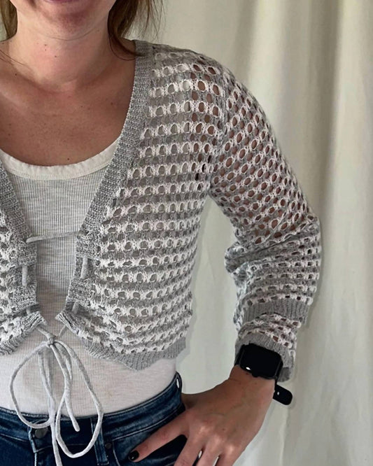Mello - Bubble Crochet Cardigan
