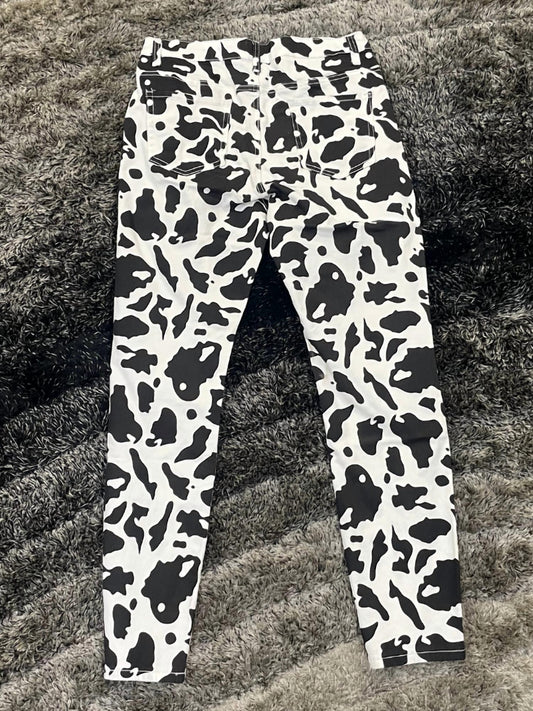 Cow Print Capri