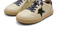 Oldsoles - Boy's Platinum Runner Low Top Sneaker