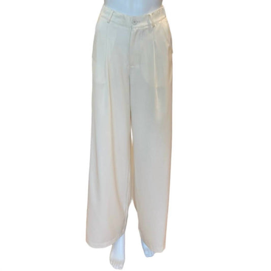 Amanda Maria - Viola Satin Wide Leg Pants