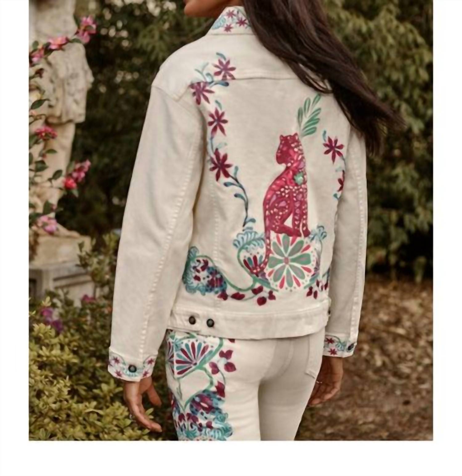 Johnny Was - THE CLASSIC DENIM JACKET LEILANA