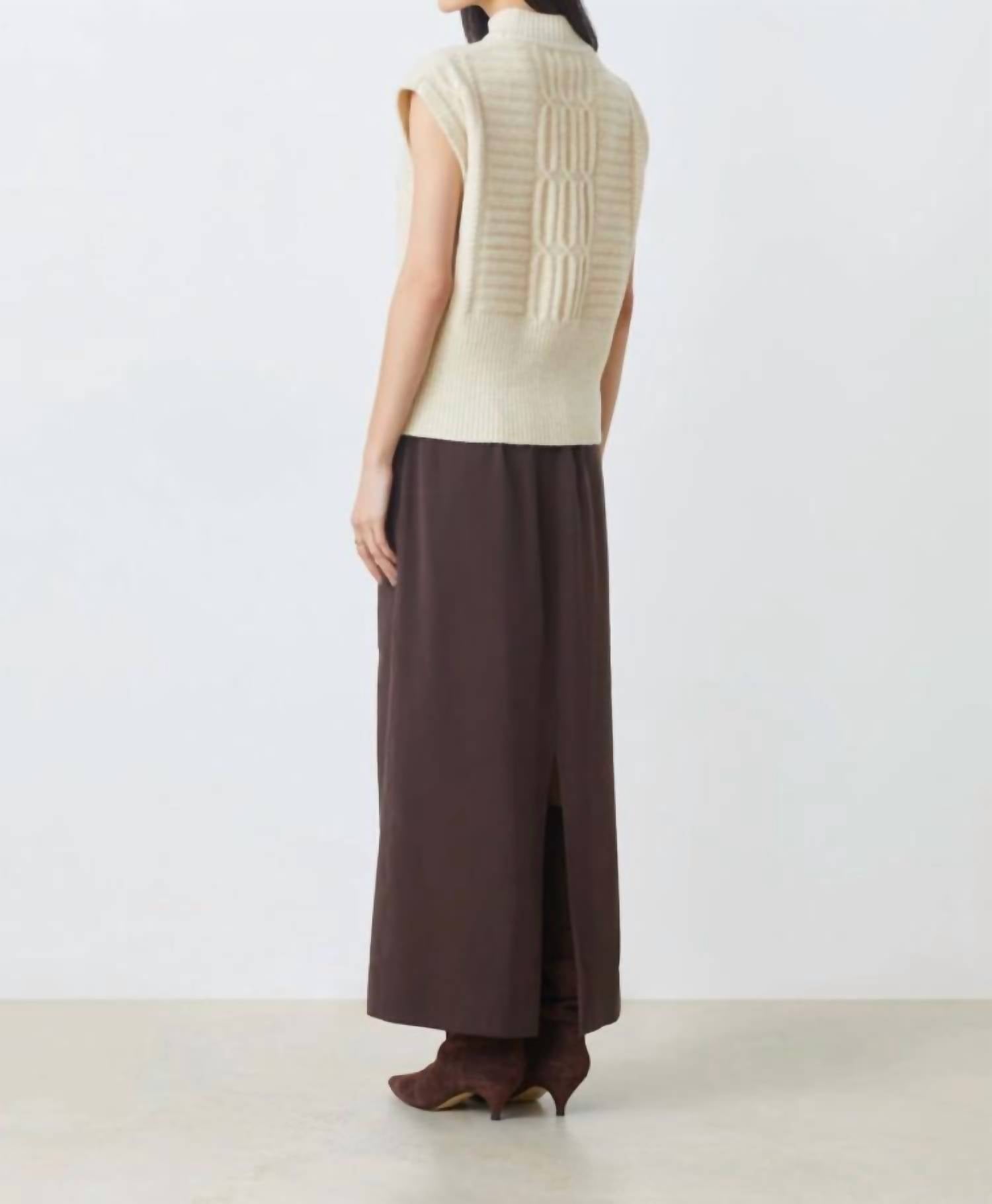 Suncoo - Prusse Mock Neck Sweater