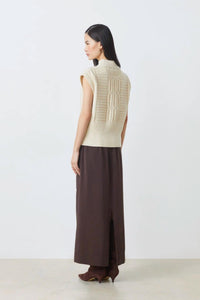 Suncoo - Prusse Mock Neck Sweater