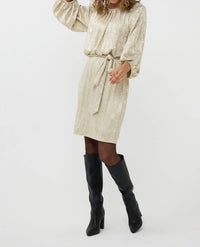 Esqualo - Foil Leopard Dress