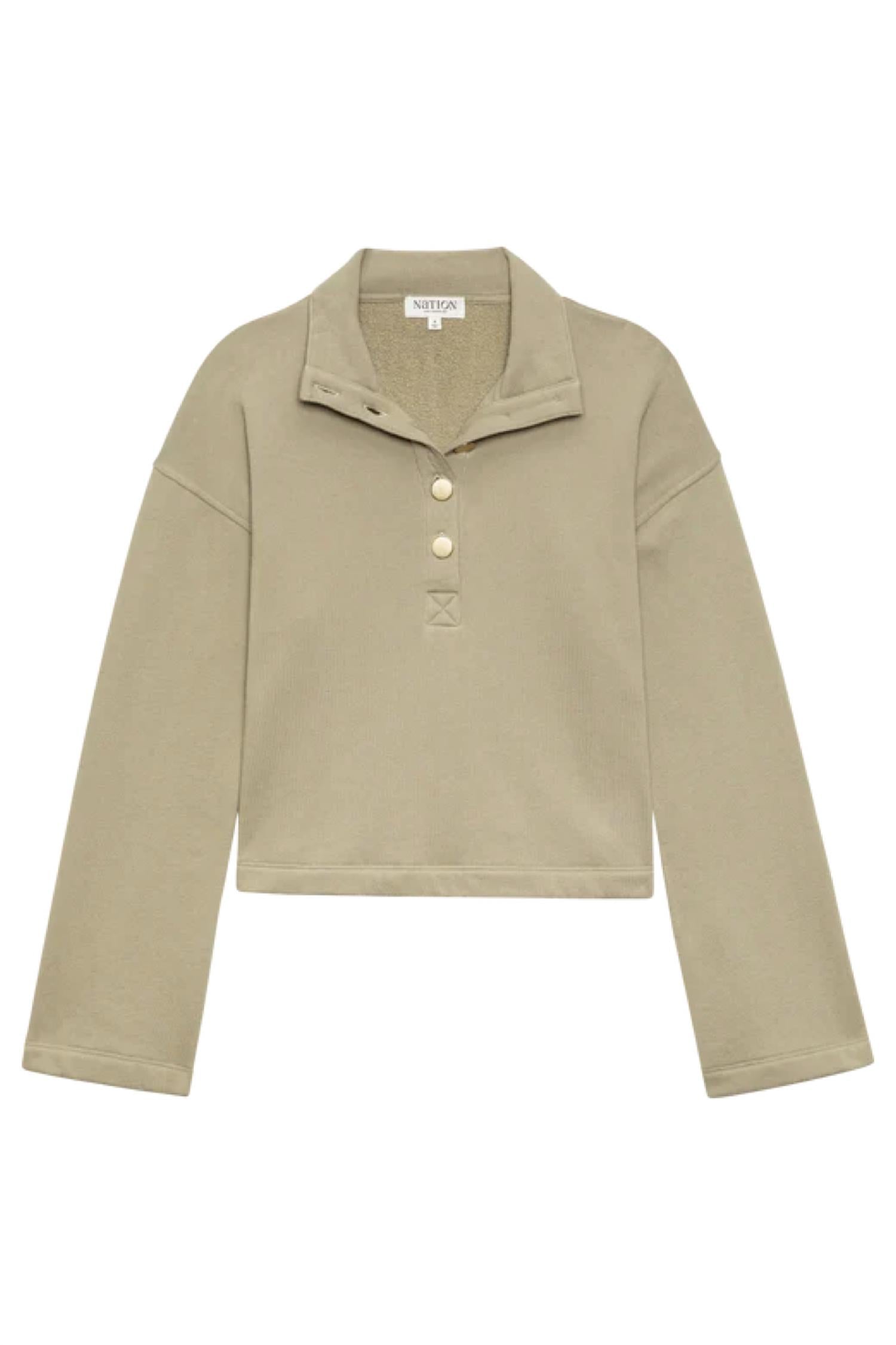 Nation Ltd - Franz Collared Sweatshirt