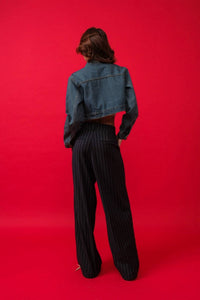 Signature8 - Button-down Crop Jacket