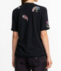 Johnny Was - Raw Hem V Neck Tee
