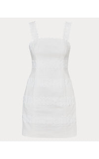 Lilly Pulitzer Davis Sleeveless Mini Dress in resort white - women's dress - view 7