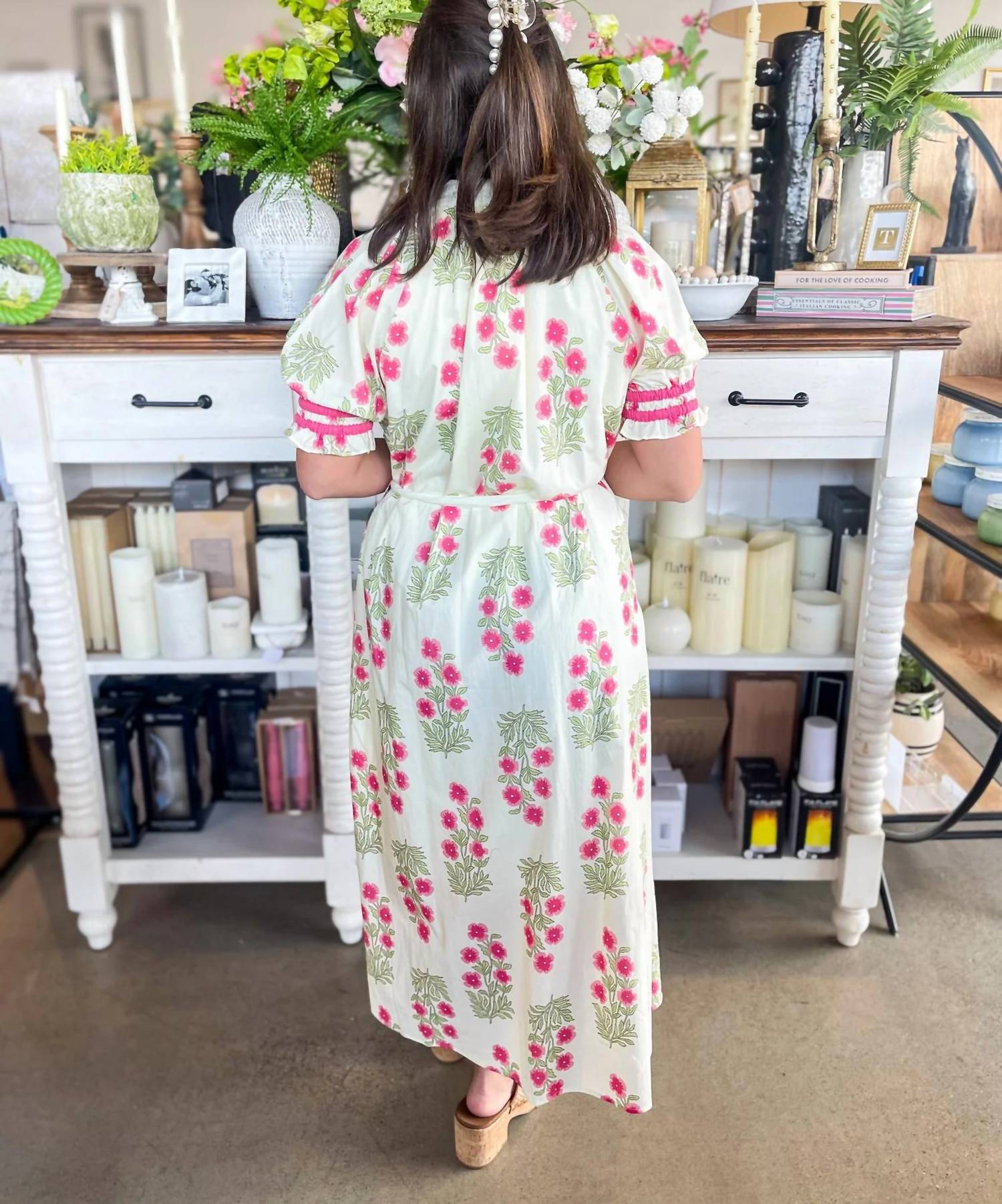 Umgee - Petal Whisper Floral Maxi Dress