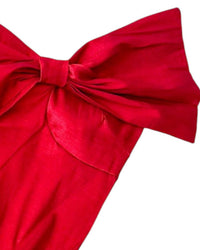 Blue Blush - Women's Bow Sheer Top