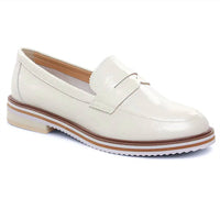 Regarde Le Ciel Women's Dalma Loafers in rock white - women's flats