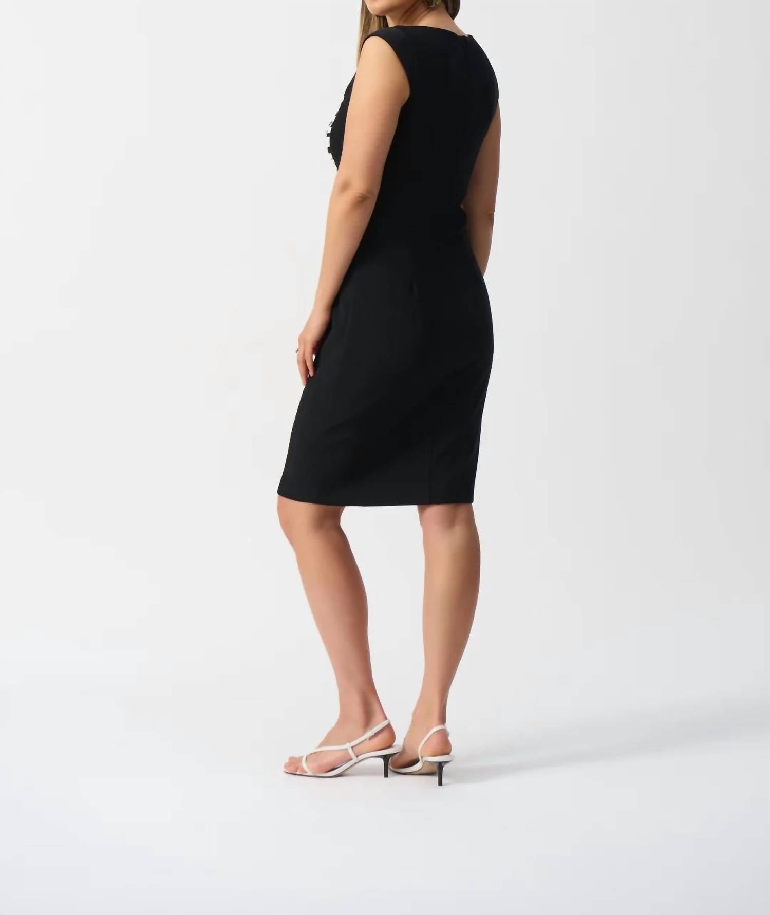 Joseph Ribkoff - Geometric Print Sheath Dress