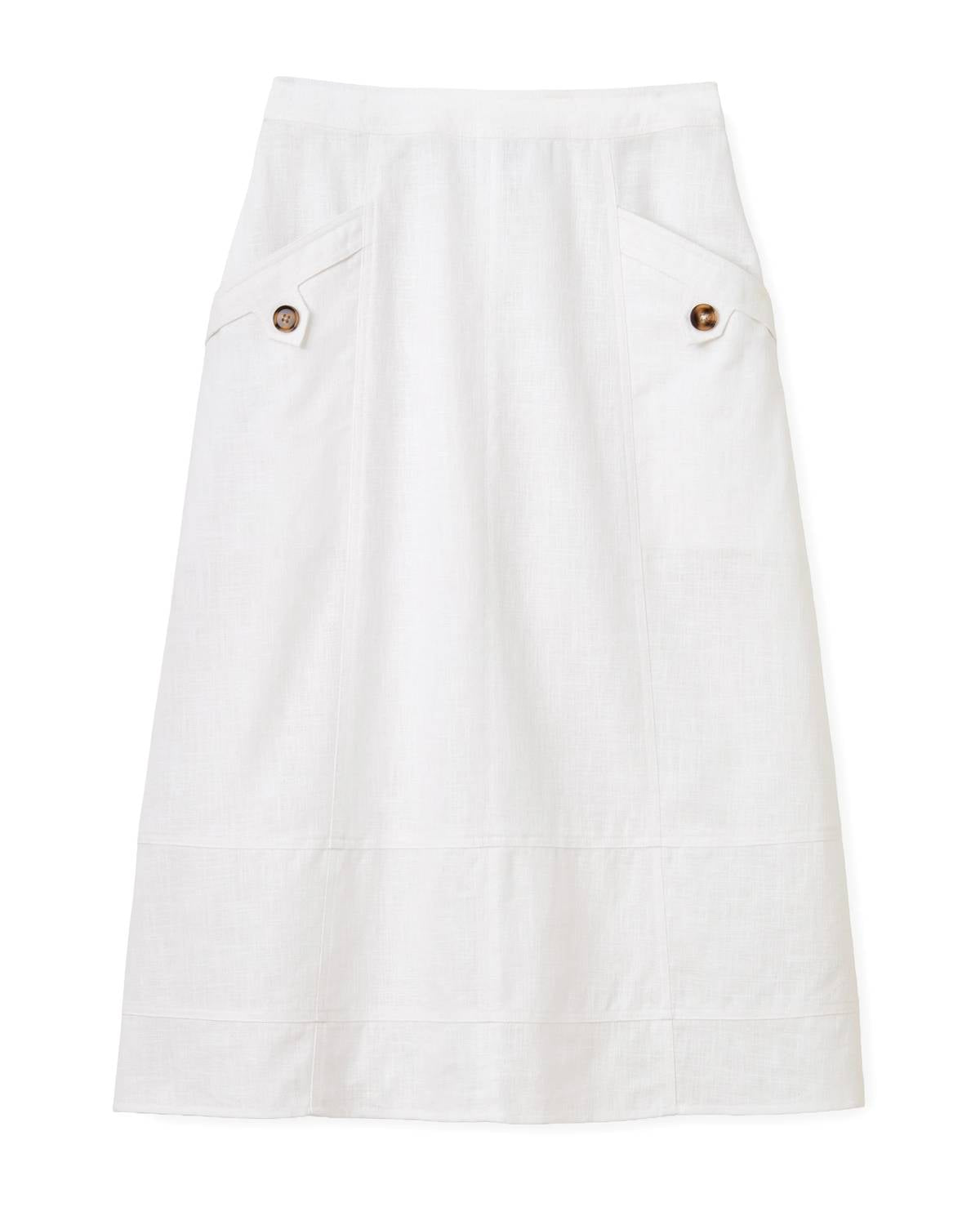 Cartolina Nantucket - Alice Button Midi Skirt