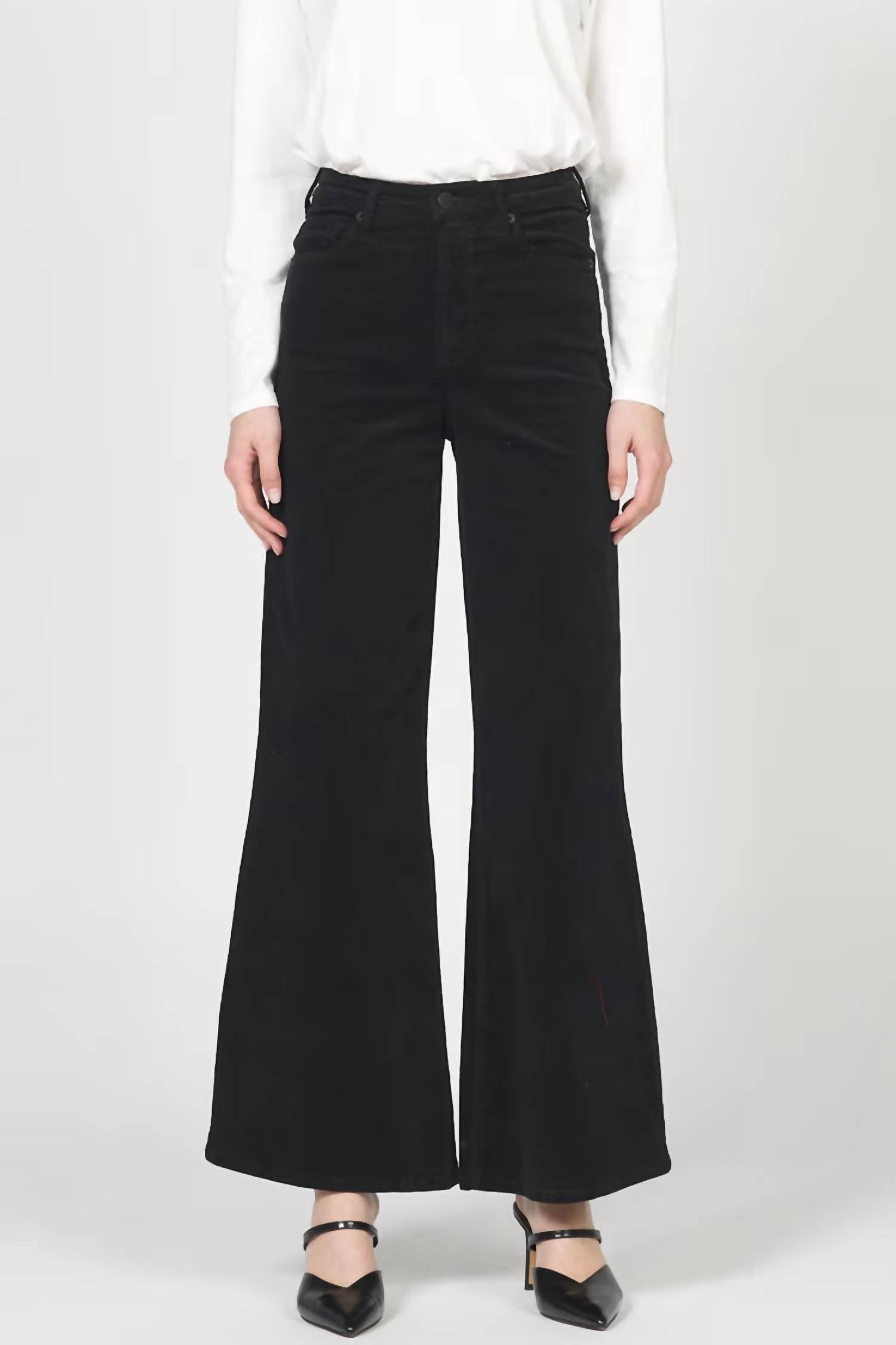 Dear John Denim - Fiona Fine Corduroy Wide Leg Pants