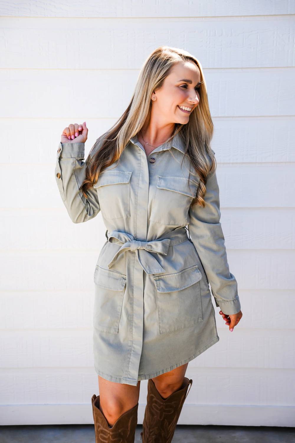 Kut From The Kloth - Alva Cargo Belted Dress