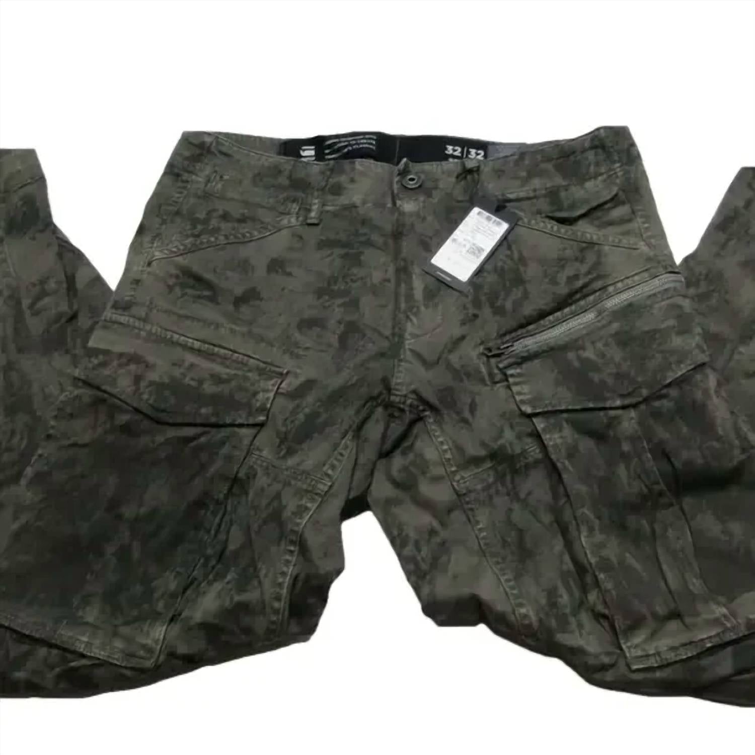 G-Star Raw - Men's Roviz Zip 3d Regular Tapered Cargo Pants