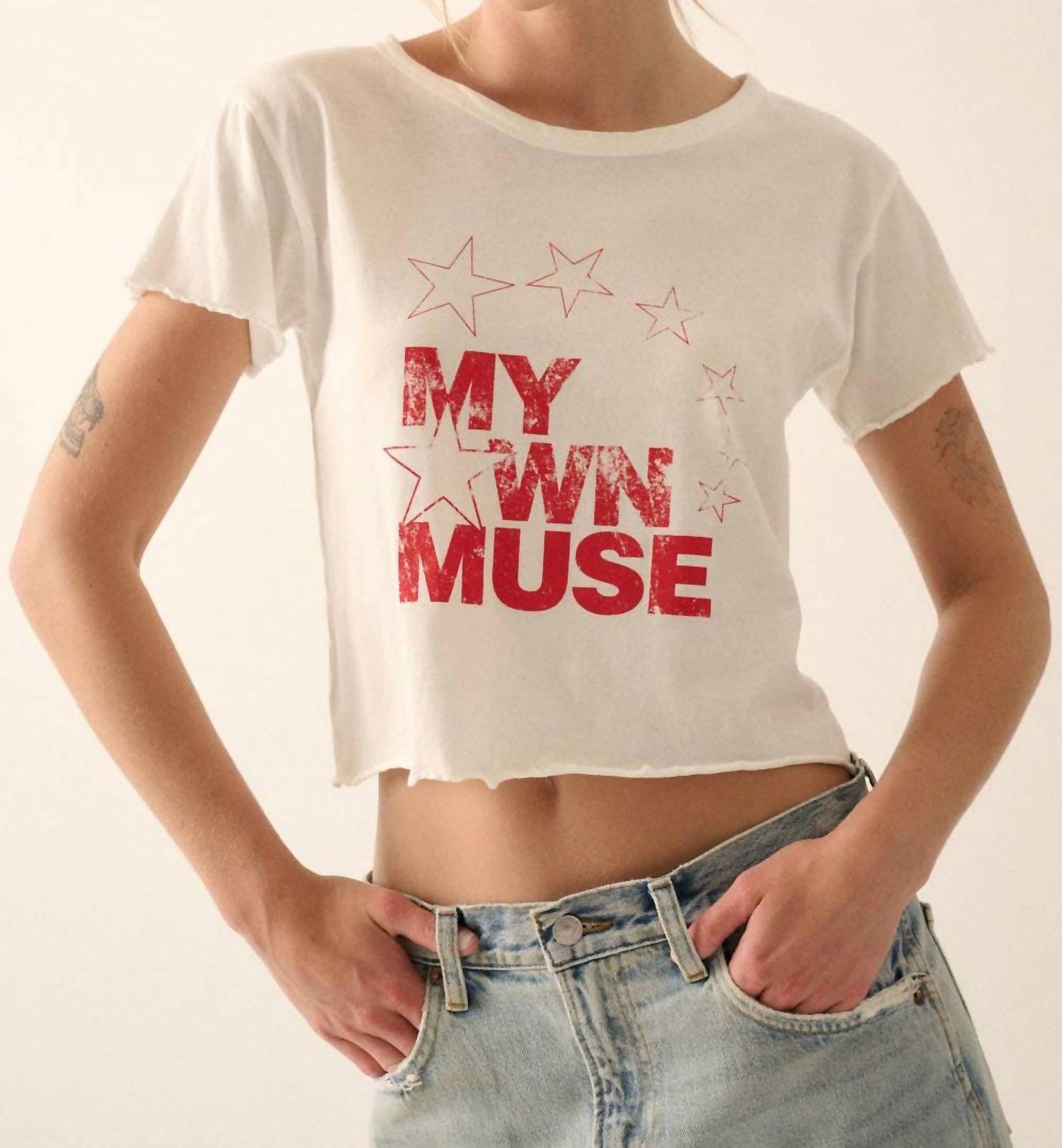 Promesa - My Own Muse Cropped Tee