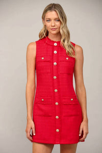 Fate - Tweed Mini Dress