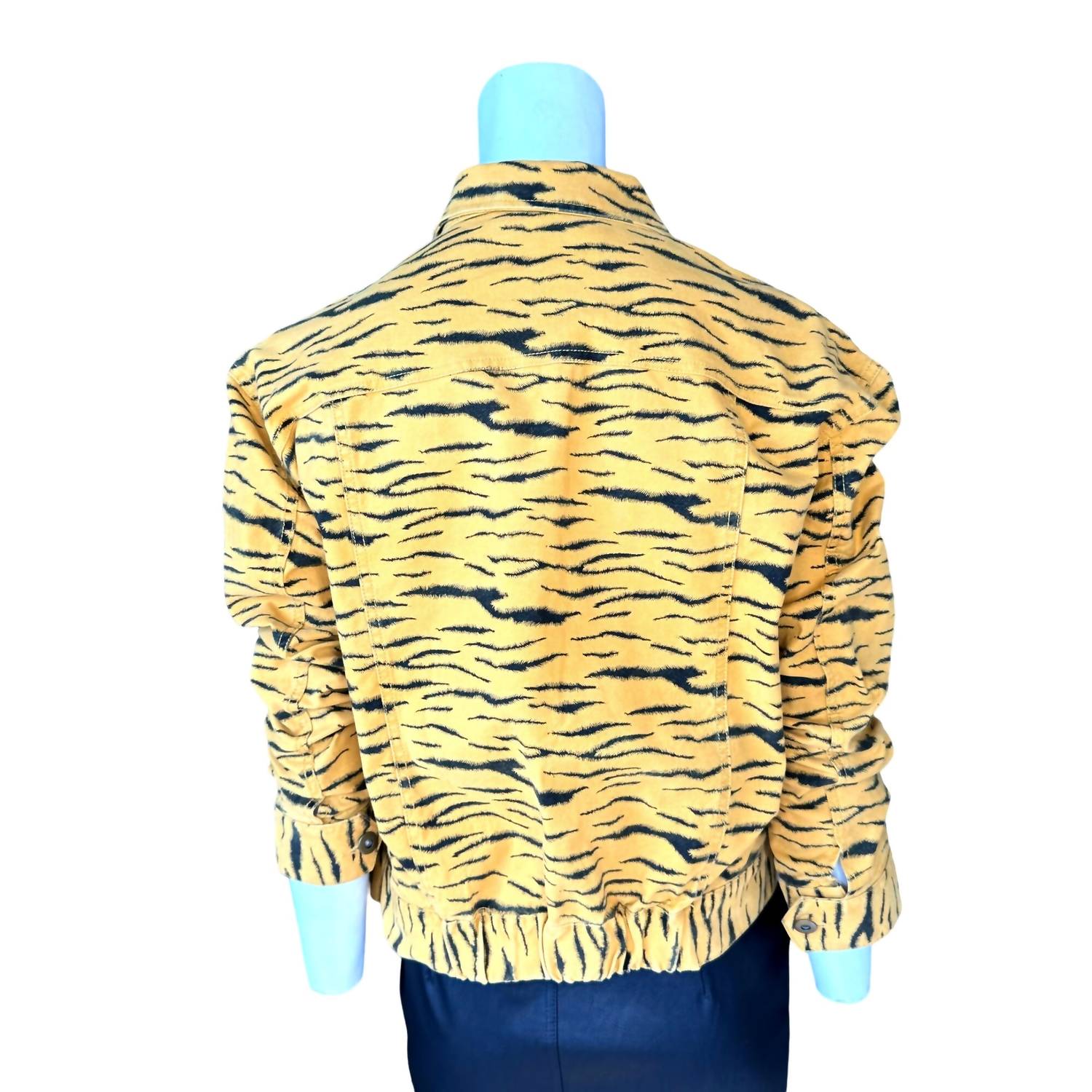 English Rose - Tiger Vintage Style Bomber Jacket