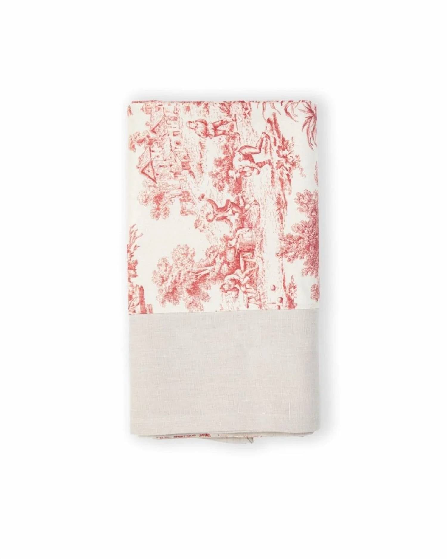 Borgo Delle Tovaglie - Stain Resistant Cotton Bauhaus Tablecloth