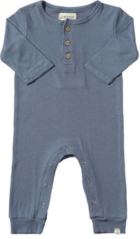 Me & Henry - Boy's Mason Ribbed Romper