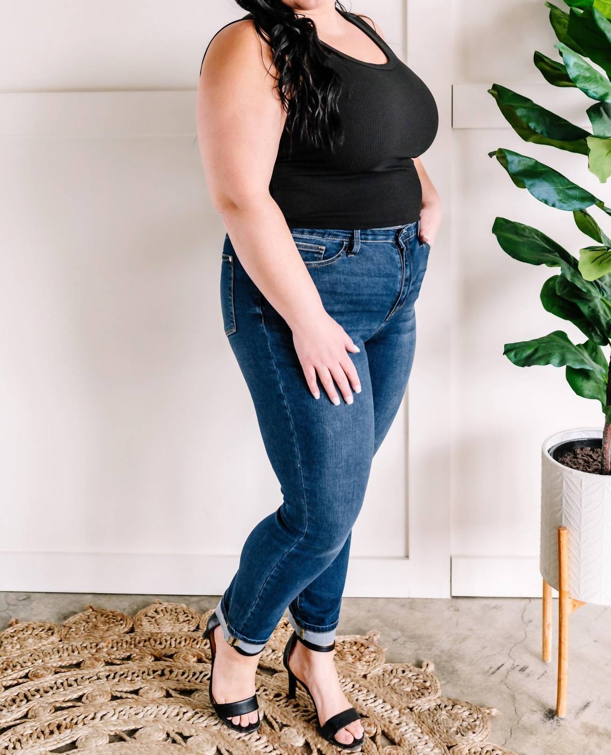 Judy Blue - Cool Denim Non Distressed Jeans