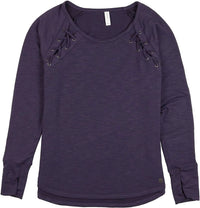 Ideology - Women's Activewear Tie Detail Top