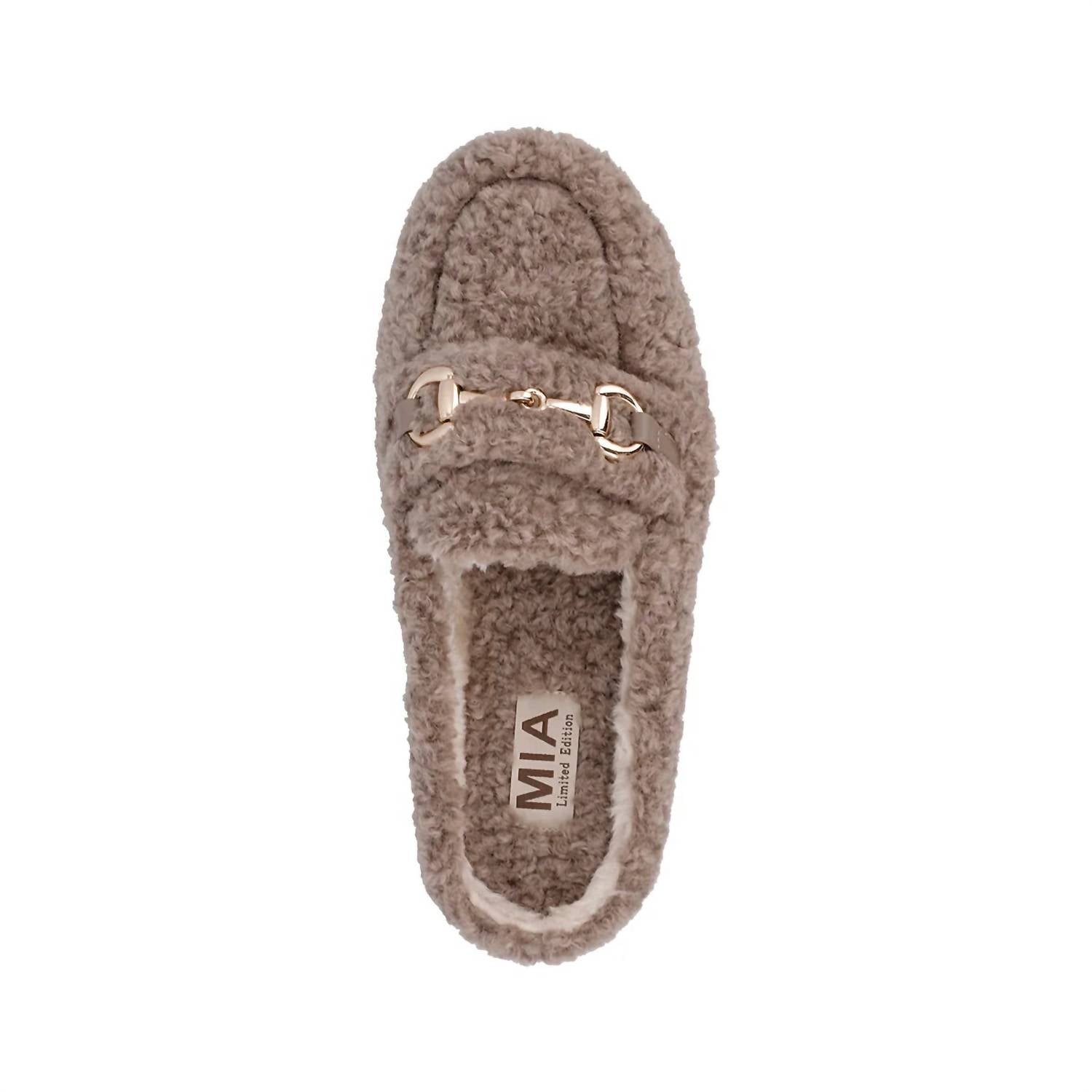 Mia - Women's Sherling Slip On Loafers