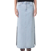 AGOLDE Women's Astrid Slice Skirt in fragment - women's skirt