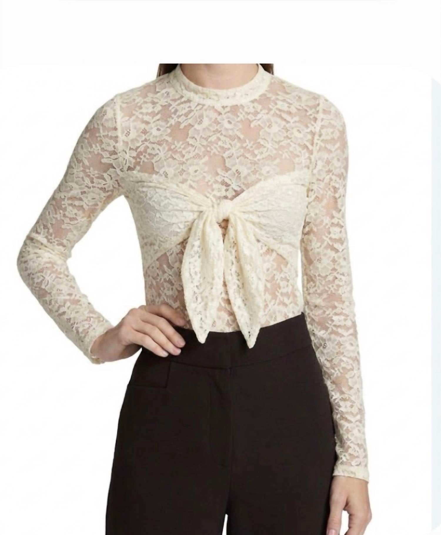 Toccin - Giselle Tie Front Bodysuit