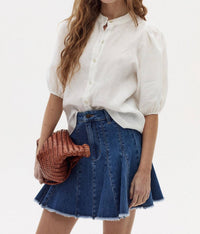Lanhtropy - Azalea Denim Skirt
