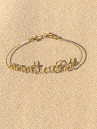 Atelier Paulin Women's Vineyard Bracelet in gold - women's jewelry - detail view