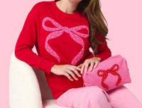 Shiraleah - Pearl Bow Classic Sweatshirt