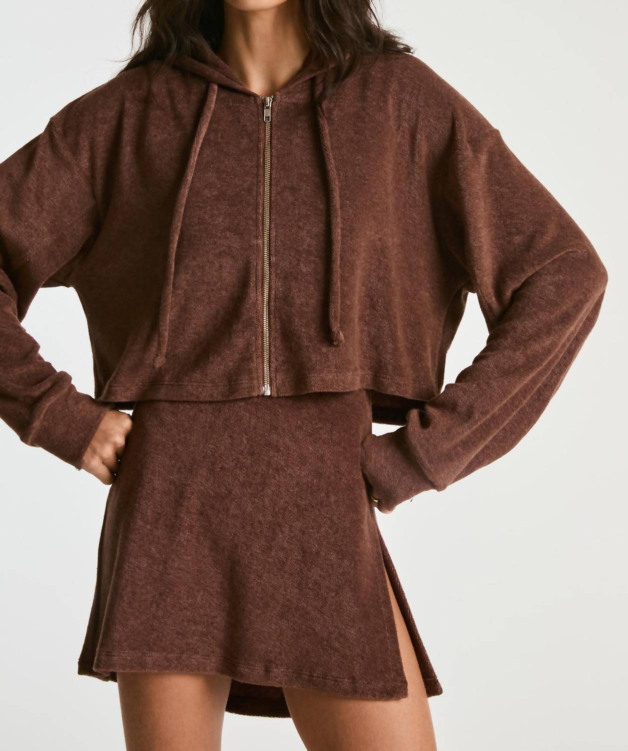Year Of Ours - Terry Classic Zip Up Sweatshirt
