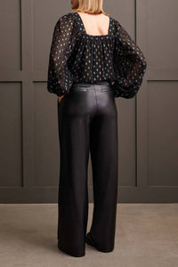 Tribal - Elara Faux Leather Pant