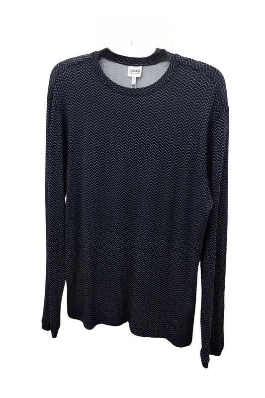 Armani - Crew Neck Long Sleeve Top