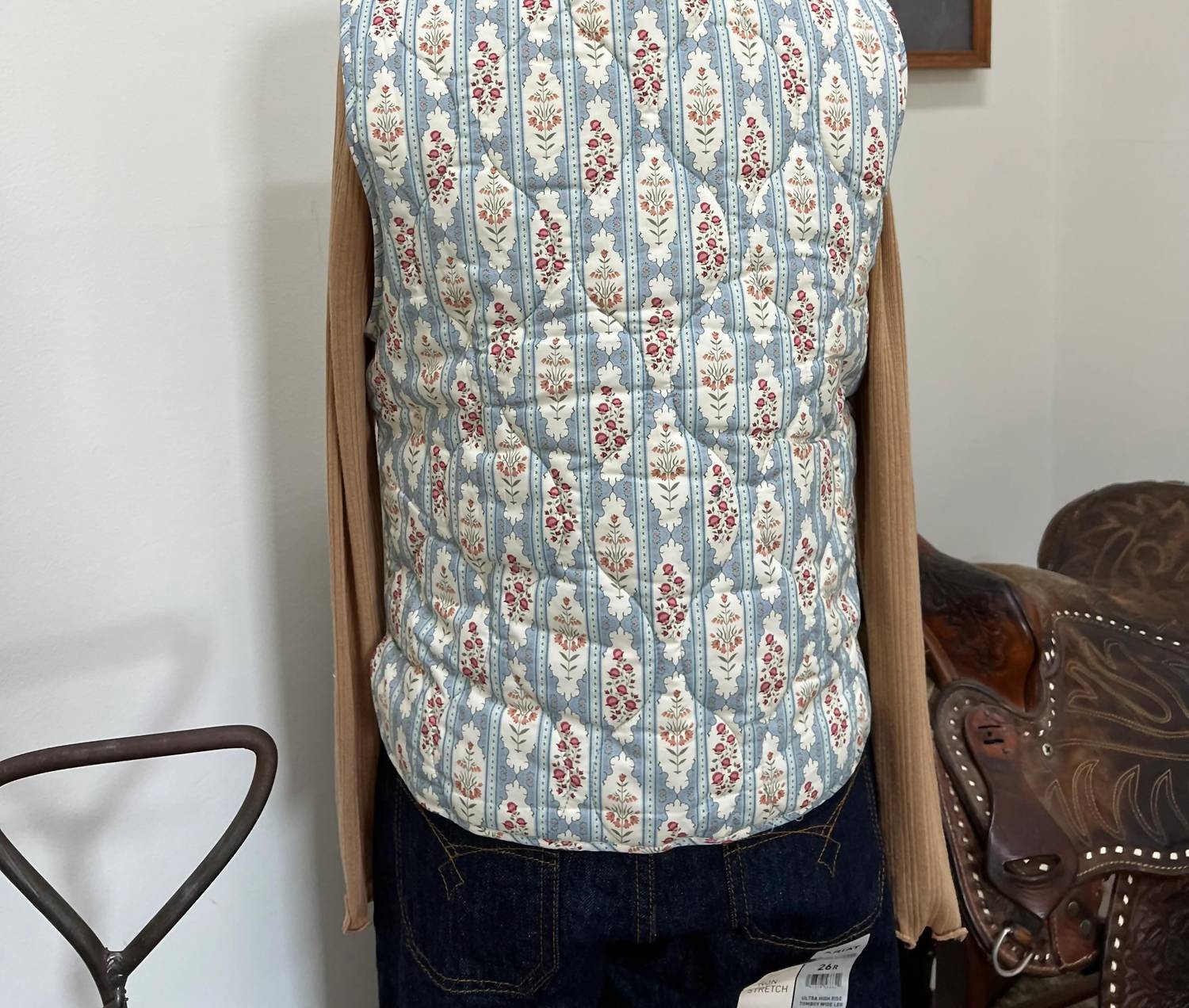 So Me - Women's Wallpaper Quilted Vest