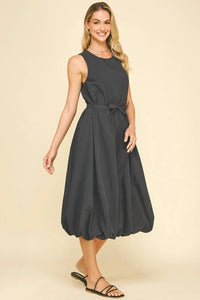 Pinch - Brielle Solid Bubble Hem Midi Dress