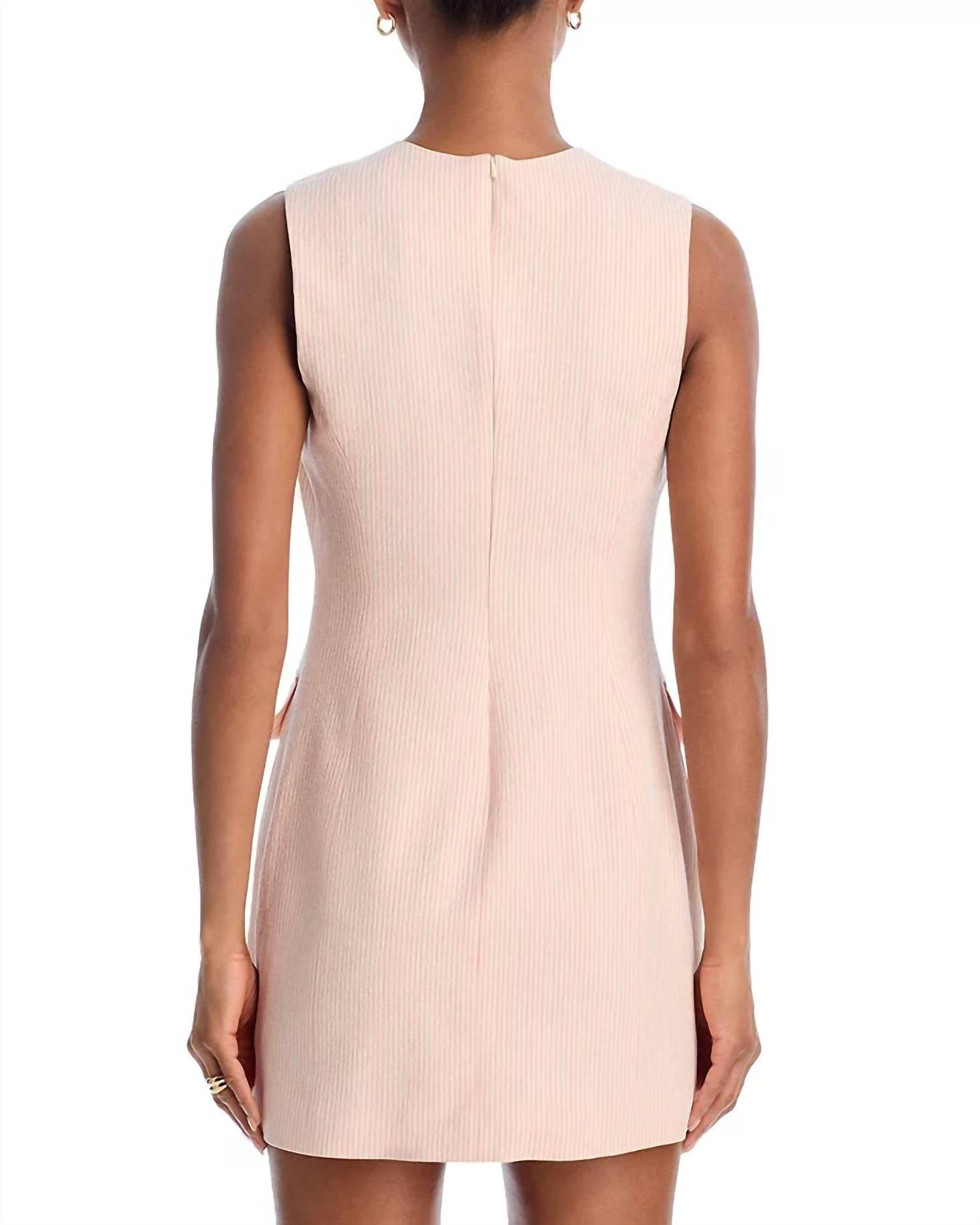 Frame - Seersucker Mini Dress