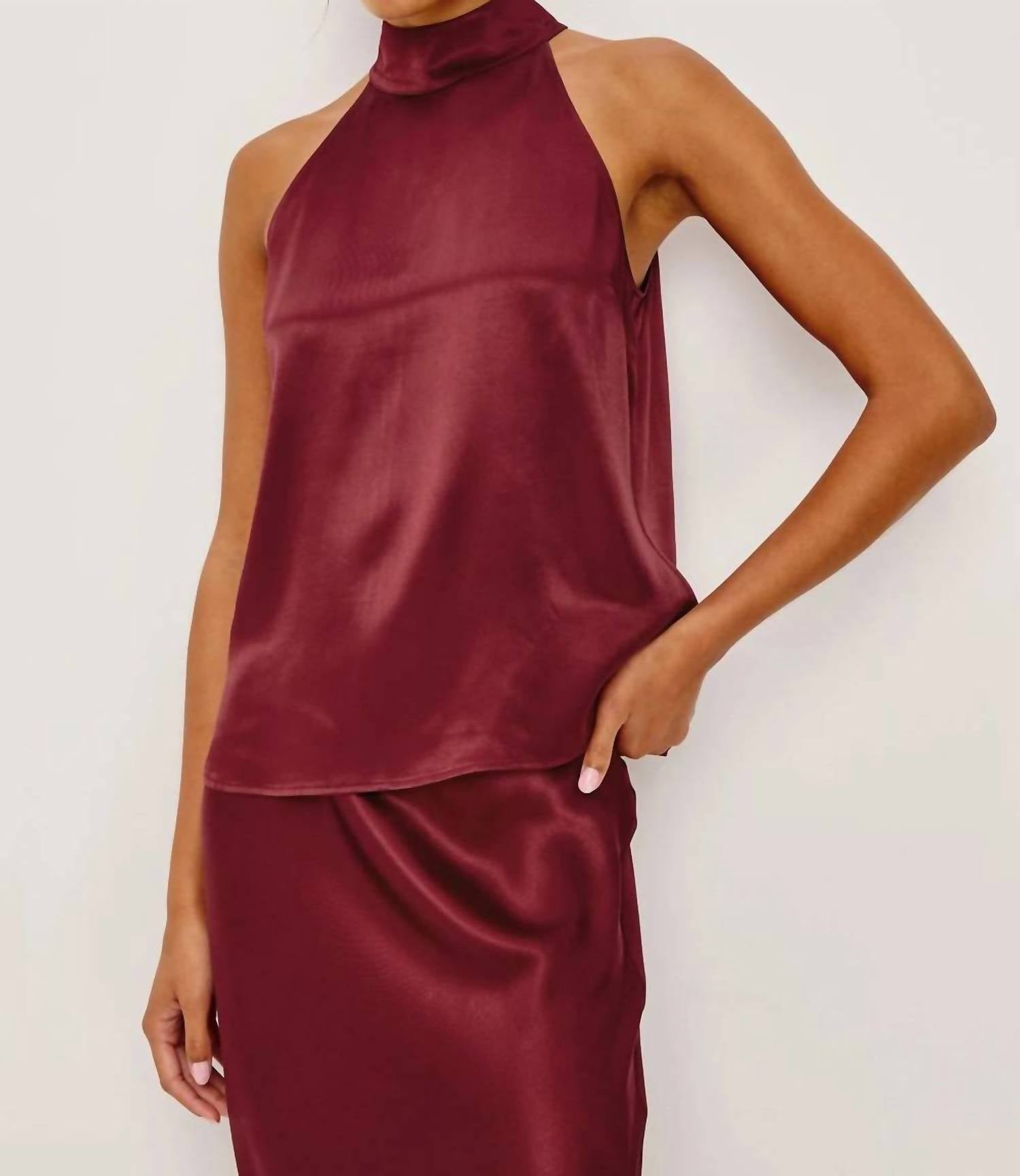 Rails - Leah High Neck Top